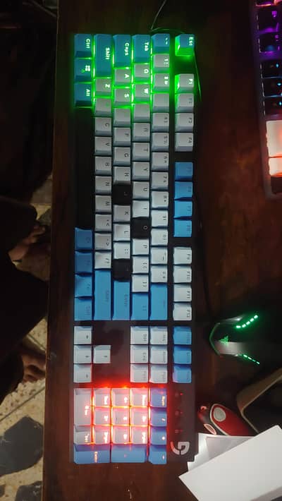 100% Working | Mechanical Keyboard | Red Switches | RGB | Full Size