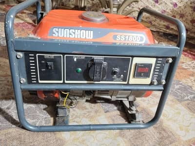 Sunshow Gasoline Generator, SS1800, 1.2kVa