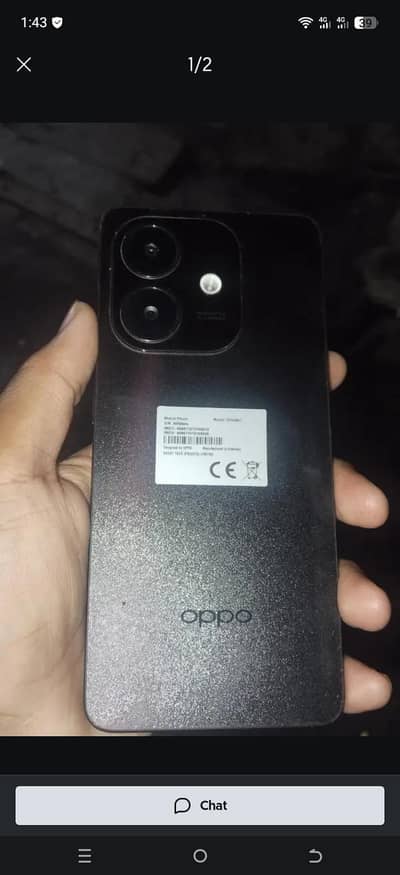 OPPO 5i 4,,128 box sat hai wart mai hai zort hai 03218442281