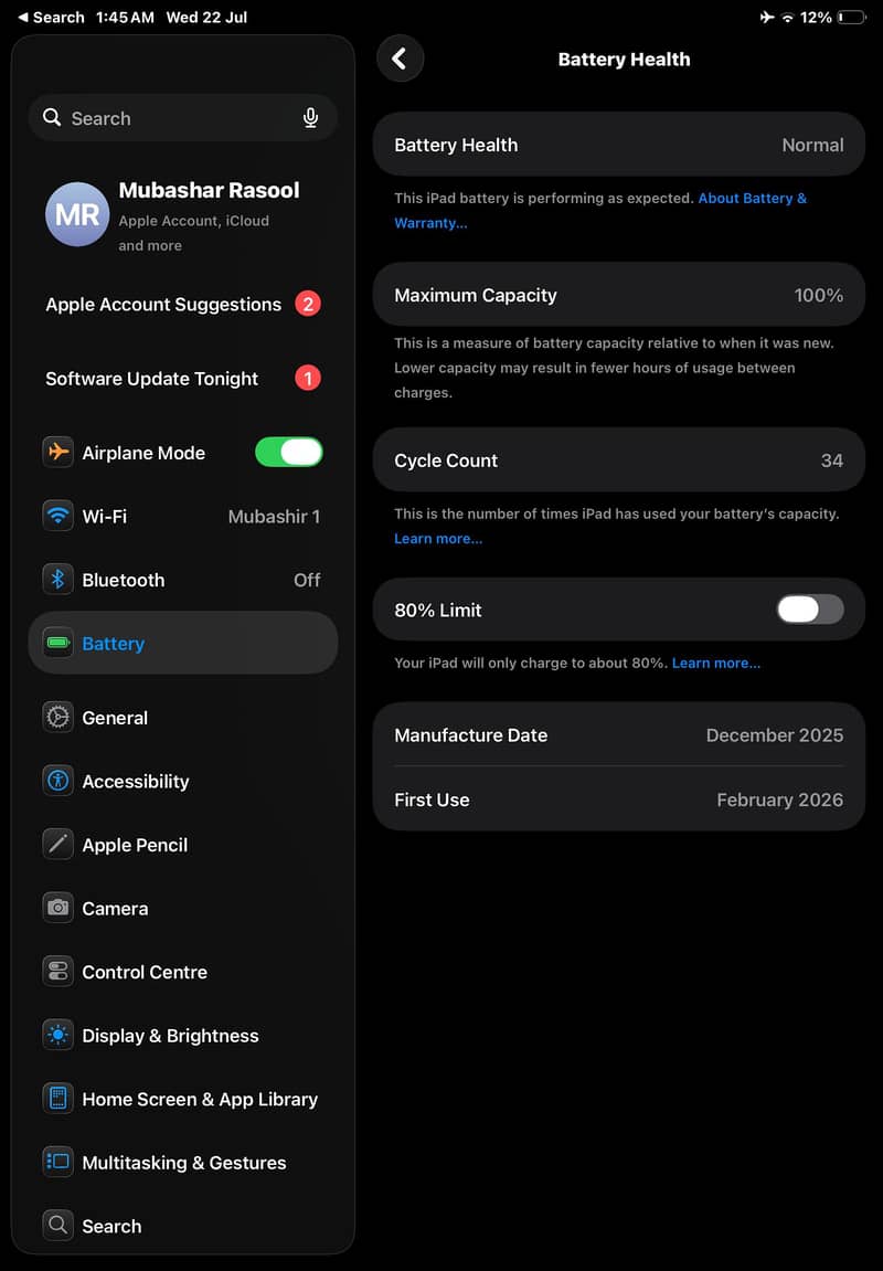 IPAD 11 A16 3