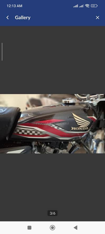 honda cg 125 first owner own my name