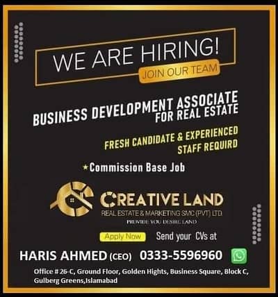 Real Estate Sales Agent/Broker Required