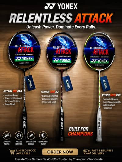 younex badminton rackets
