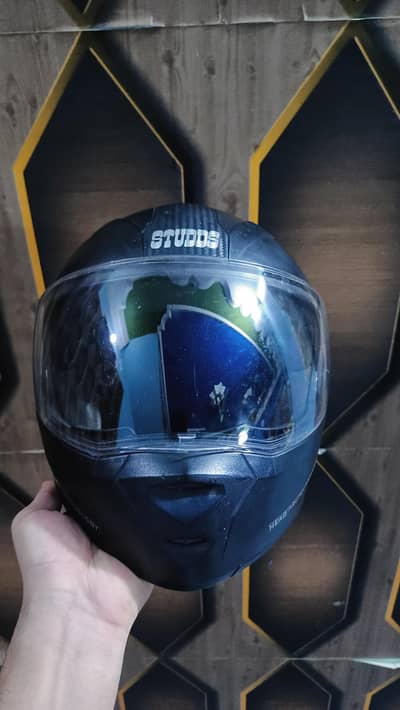 STUDDS Ninja Elite Flip-Up Helmet 100% Orignal