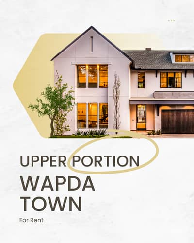 10 Marla Upper Portion for Rent in Wapda Town Phase 1 A Block, Multan