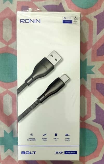 Ronin original USB cable 60w 2 meter just box open