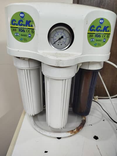 5 stages RO water filter unit C. C. K brand made in Taiwan