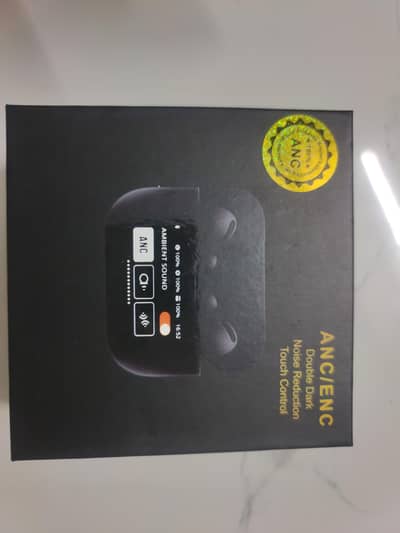 A9 Pro ANC LCD Earbuds Black