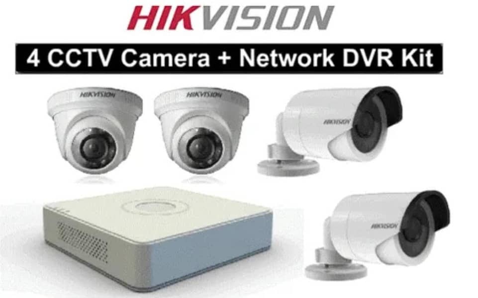 hikevision 4 Chanel camera setup 0