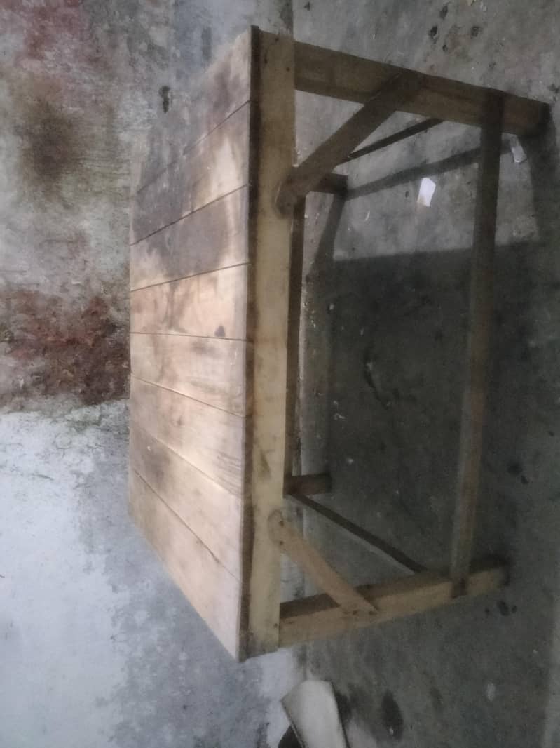 Wood table 1