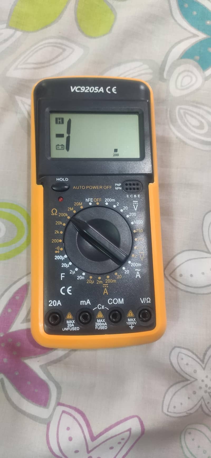DIGITAL MULTIMETER VC9205A 2