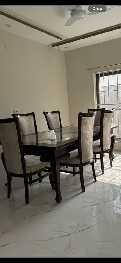 6 seater Chinyoti dining table.