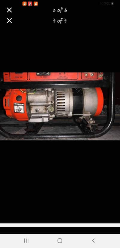 1.5kva GENERATOR TOTAL GENIUNE