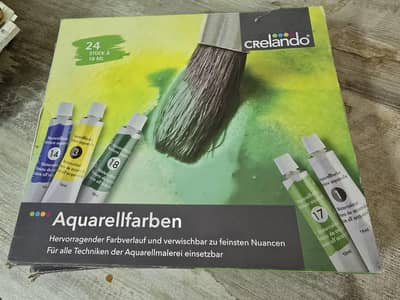 various art materials crelando oil color set