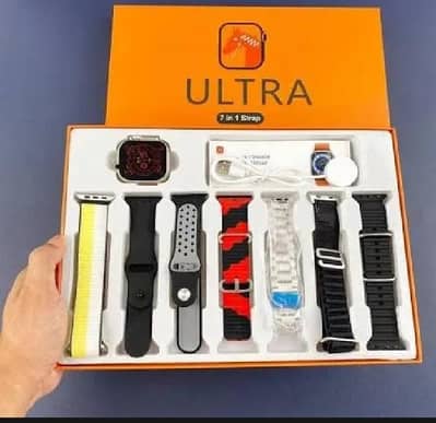 New Ultra Smart Watch | Bluetooth Calling |Heart Rate Checking Device.
