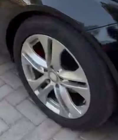 Mercedes c class spare rim with tyre