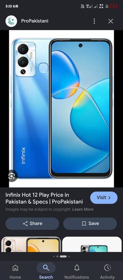 Infinix Hot 12 Play