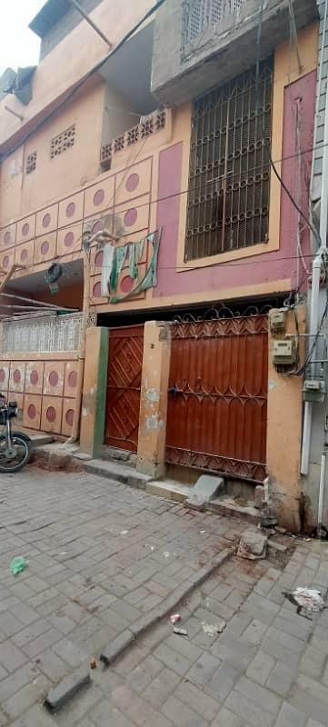 North karachi vip sector 11L 80 Gaz G+1 lees house chori gali