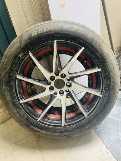 Rim and tyre for sale
