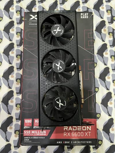 Faulty xfx rx6600xt (read ad)