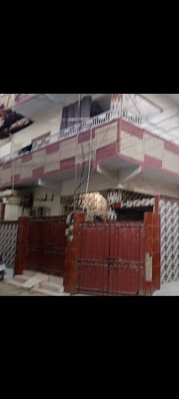 North Karachi sector 5A2 100 Gaz corner G+1 house