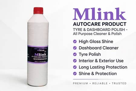 DASHBOARD AND TIRE POLISH