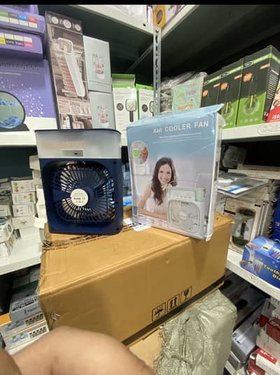Portable mini air cooler fan with large water tank