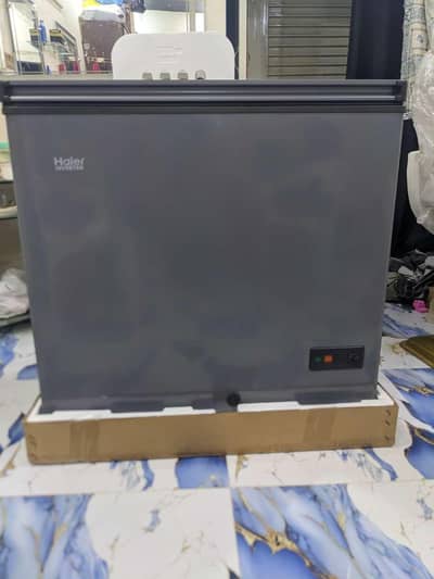 haier 285ig grey inverter deep freezer