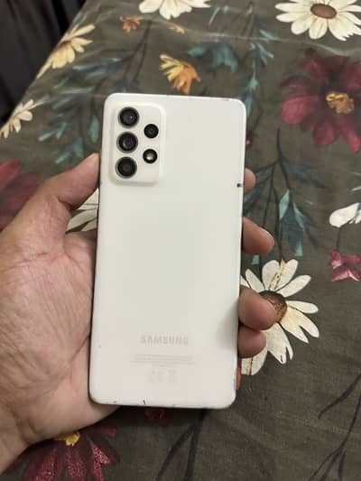 Samsung A52  6/128 GB White Colour With Box