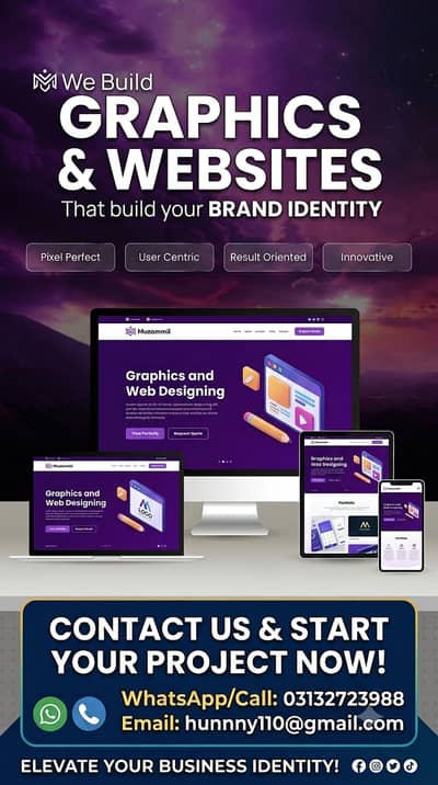 Web Development & Graphic Design Services | Professional & Affordable