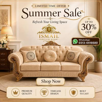Luxury Sofa Set for Sale 3, 2, 1 Brand new Sofa Set
