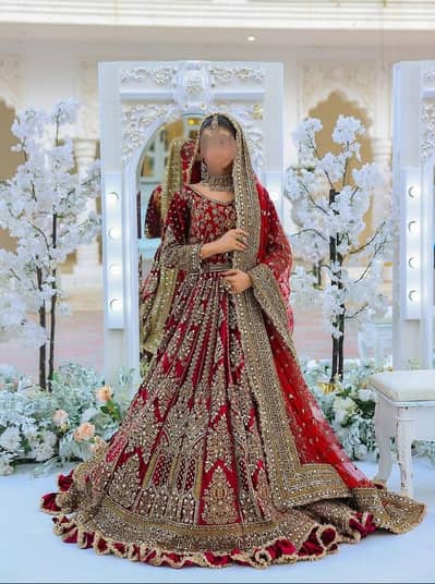 Original Kashee’s Bridal Lehenga (Code: REIC-007) - Worn Once