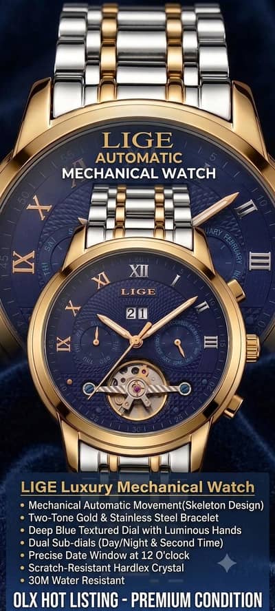 1. Automatic watch