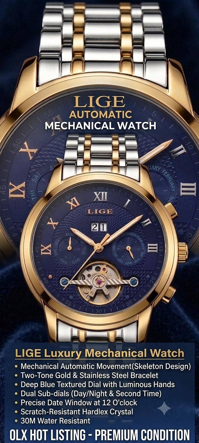 1. Automatic watch 0