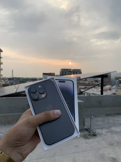 14 Pro Official Pta Approved dual sim Hong kong variant 256 with Box
