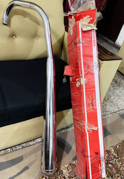 Honda cg 125 Crome silencer