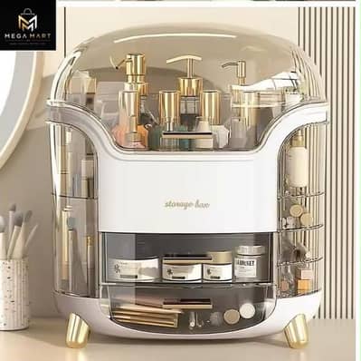Cosmetic Organizer Box for Makeup & Skincare