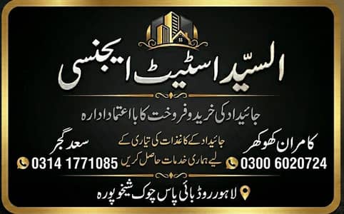 جائیداد کی خرید و فروخت کےلئے رابطہ کریں