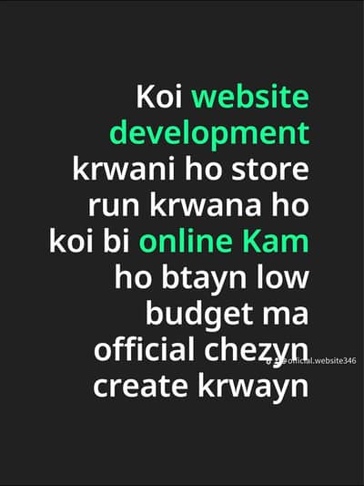 Websites developer