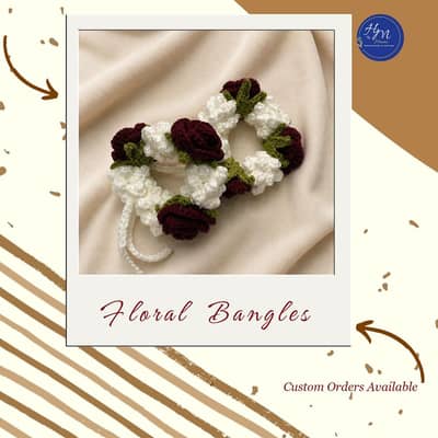 Crochet Gajra | Handmade | Perfect Gift for Her