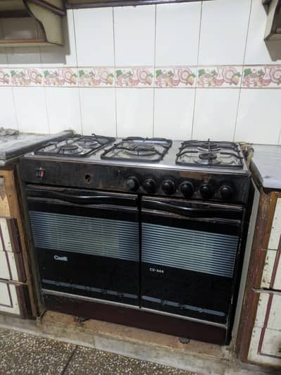 CARE STOVE 5 BARNER + OVEN JUST LITTLE BIT Rough