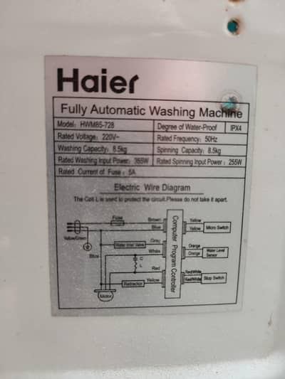 Automatic Washing machine for Sale