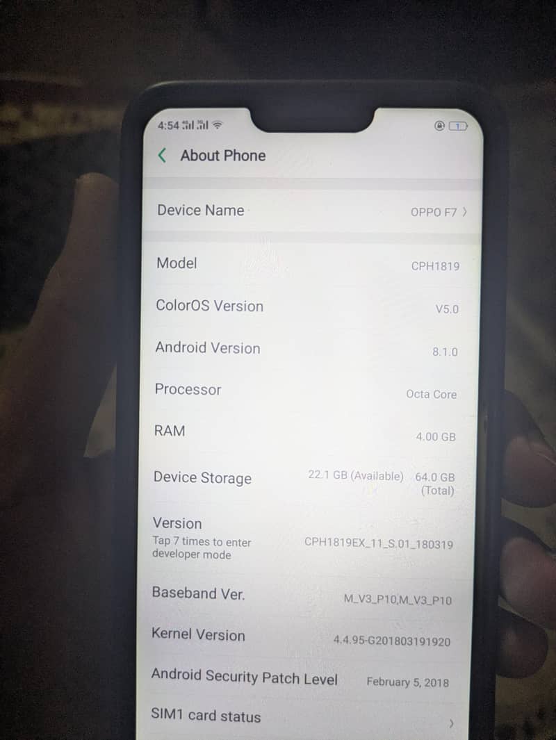 OppoF7 0