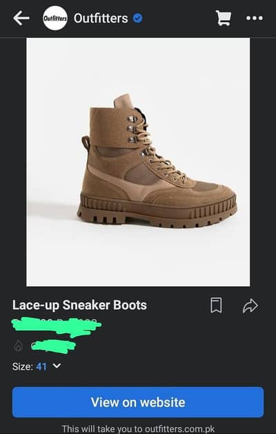 lace up Sneaker Boots