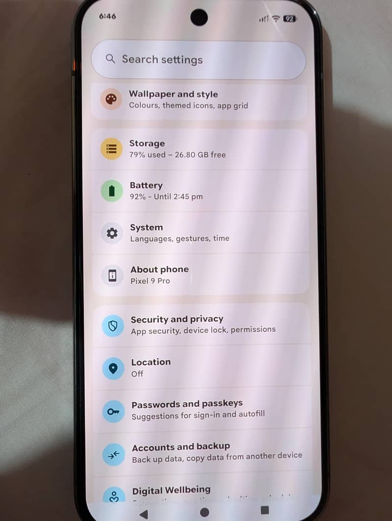 Google pixel 9 pro 0