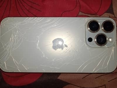 APPLE IPHONE 16 PRO MAX 256GB NON PTA BACK GLASS (CRACKED)