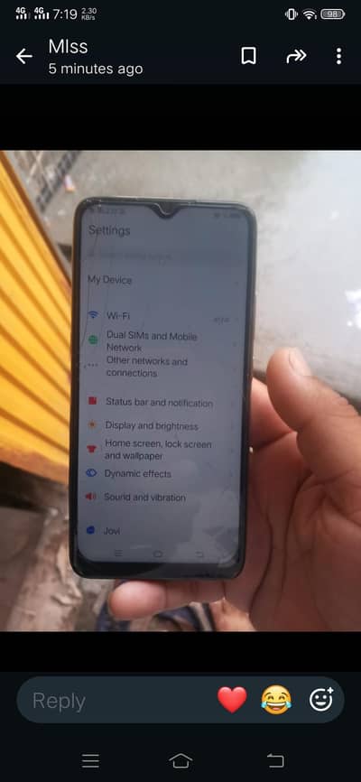 Vivo S1 panal change exchng posible