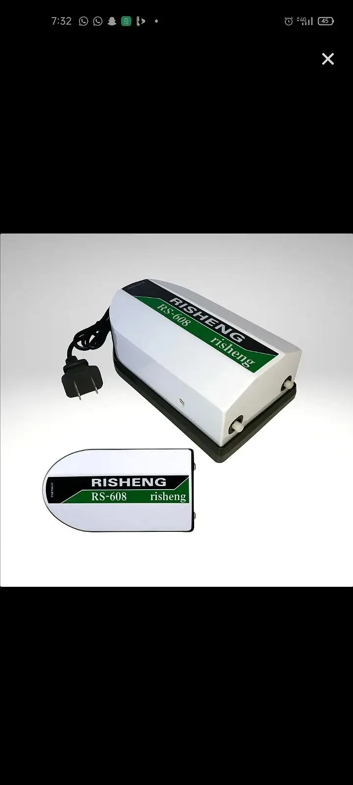 water air pump (oxygen pump) — photo 2