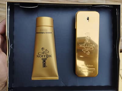 Paco Rabane 1 Million Eau De 100ml + Shower Gel 100m Original UK