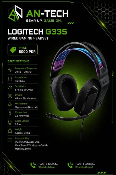 Logitech G335